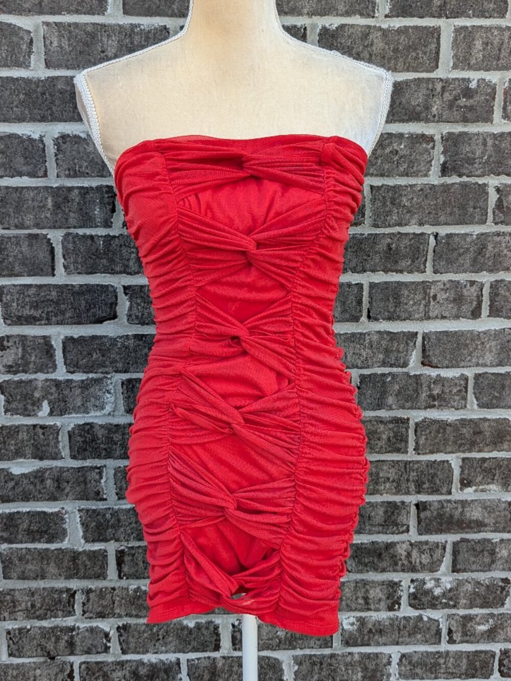 Y2K Wishes Wishes Wishes Tube Dress
